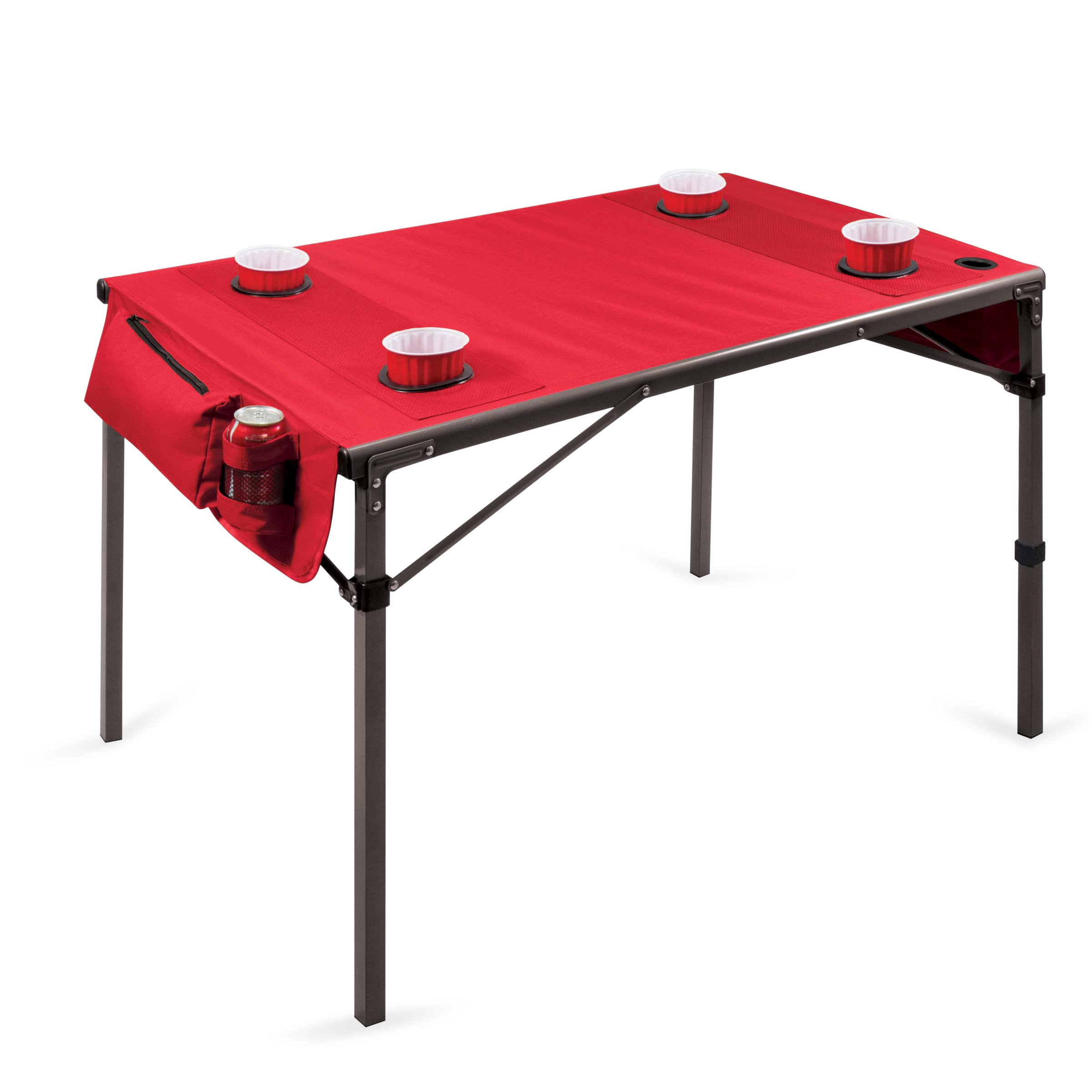 【美國Picnic Time】TRAVEL TABLE 超輕量野餐折疊桌(紅)