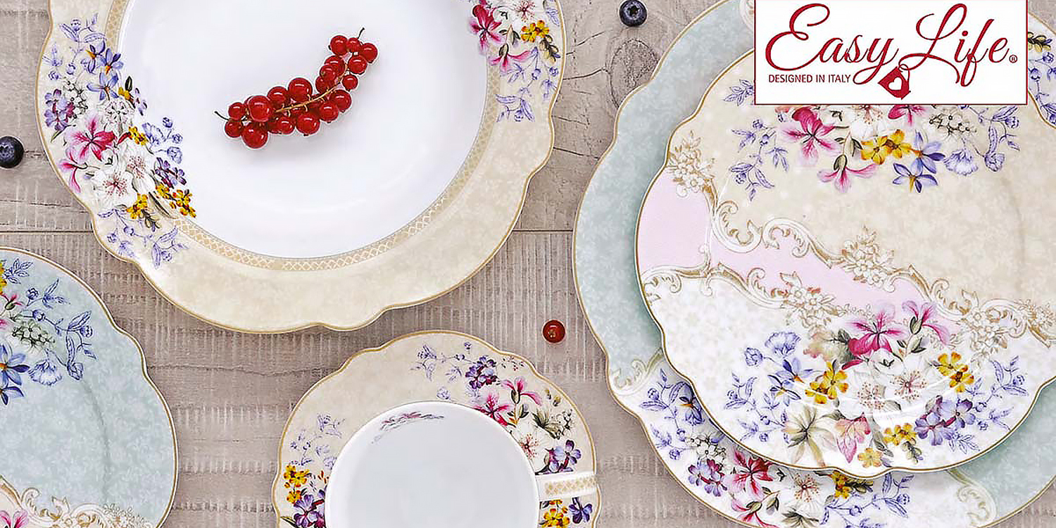 義大利EASYLIFE 瓷器餐具