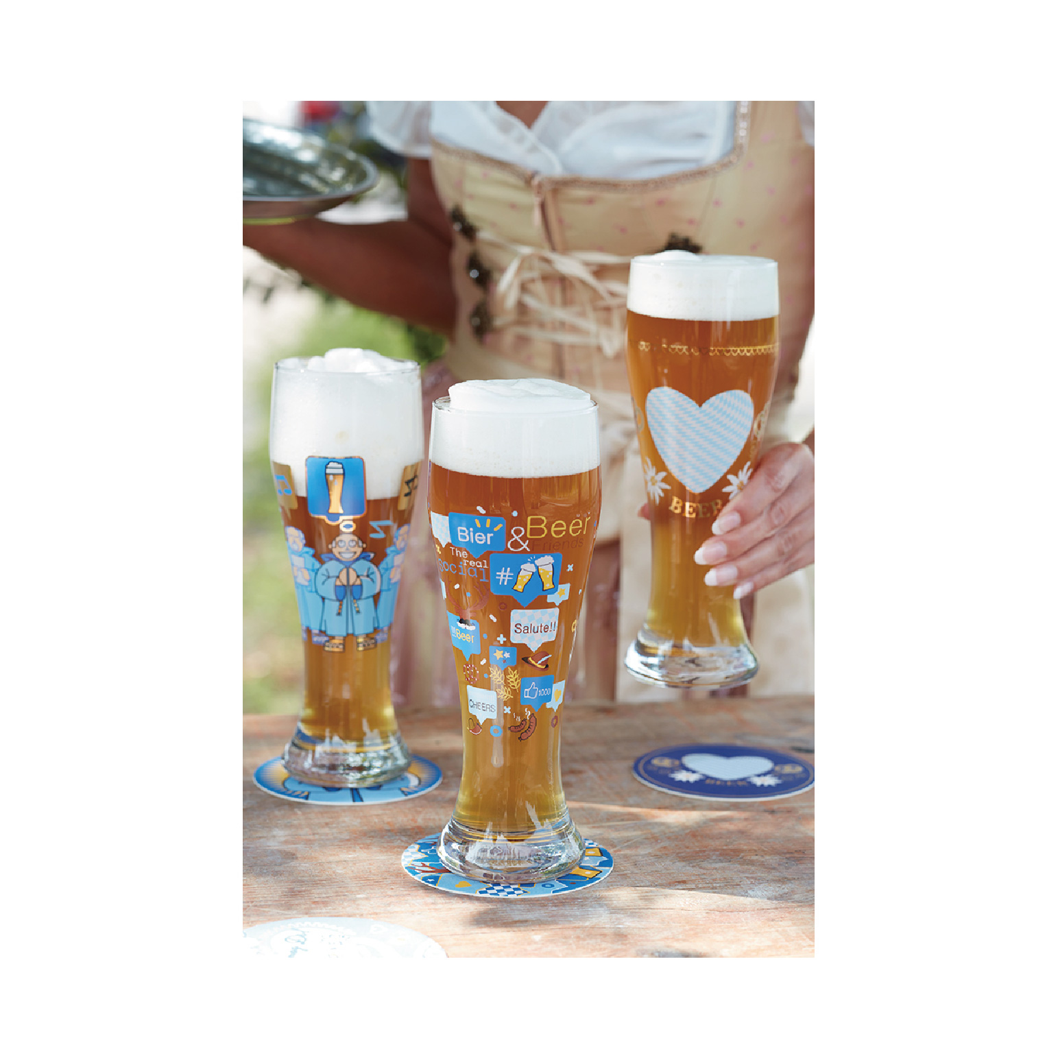 【德國 RITZENHOFF】 小麥胖胖啤酒杯 -夢幻團隊 - 645ML