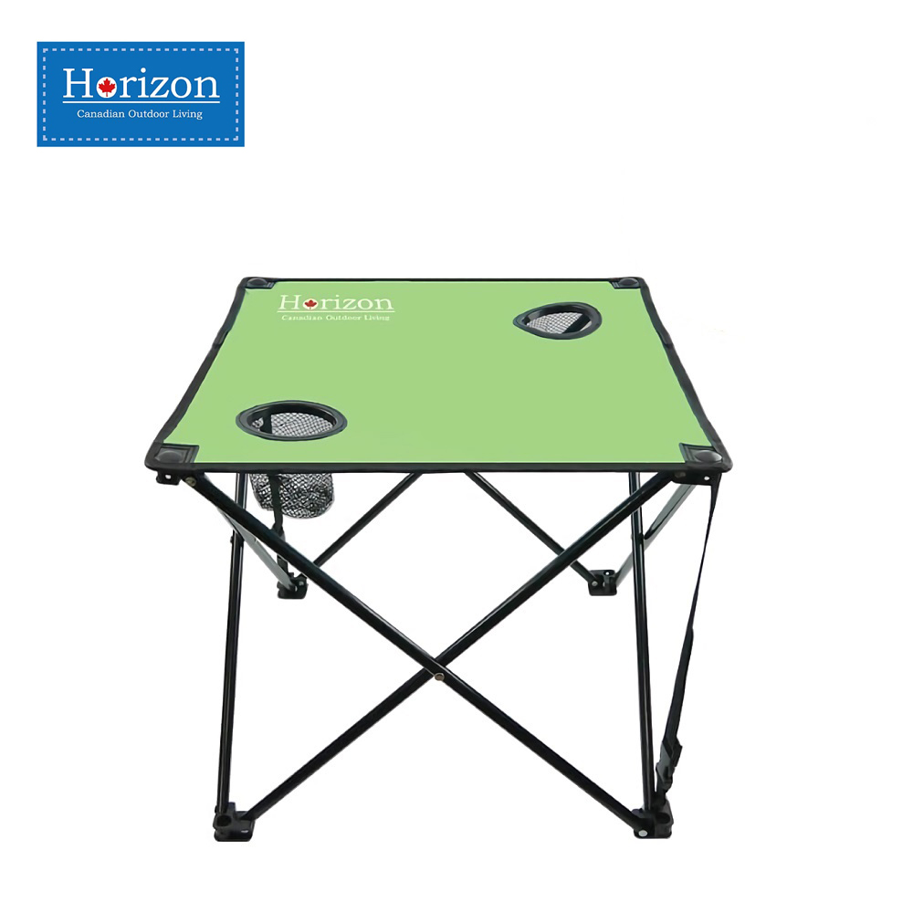 【Horizon 天際線】戶外輕便折疊野餐桌-蘋果綠
