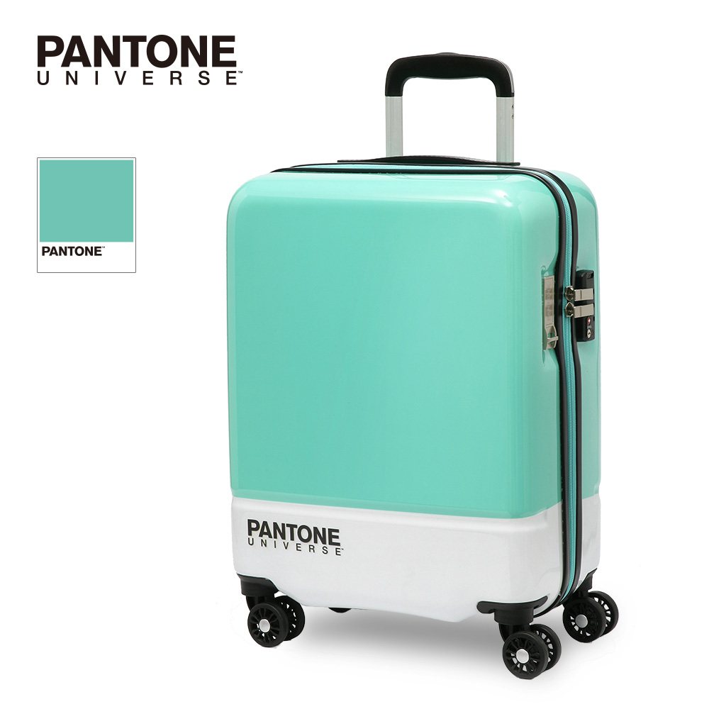 PANTONE UNIVERSE 色票行李箱 20吋-土耳其藍