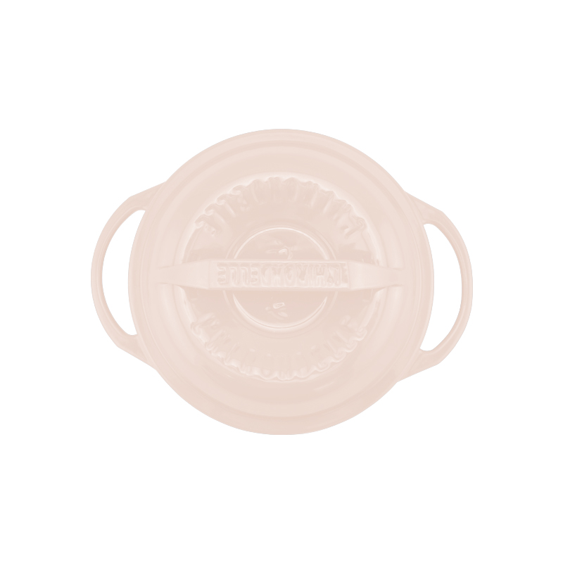 日本燕子鍋-不鏽鋼琺瑯鍋20公分(淺型)-蜜桃粉