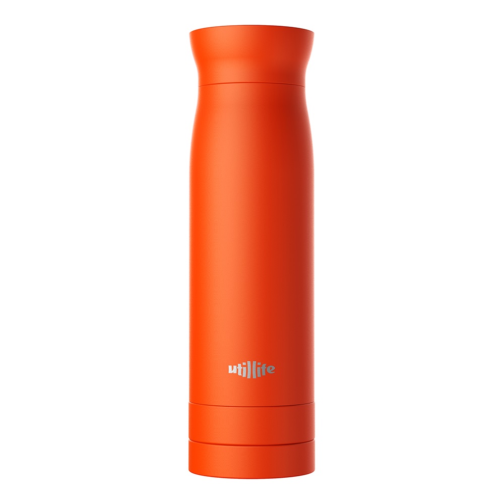 加拿大 utillife 輕盈保溫瓶/420ml - 橘色