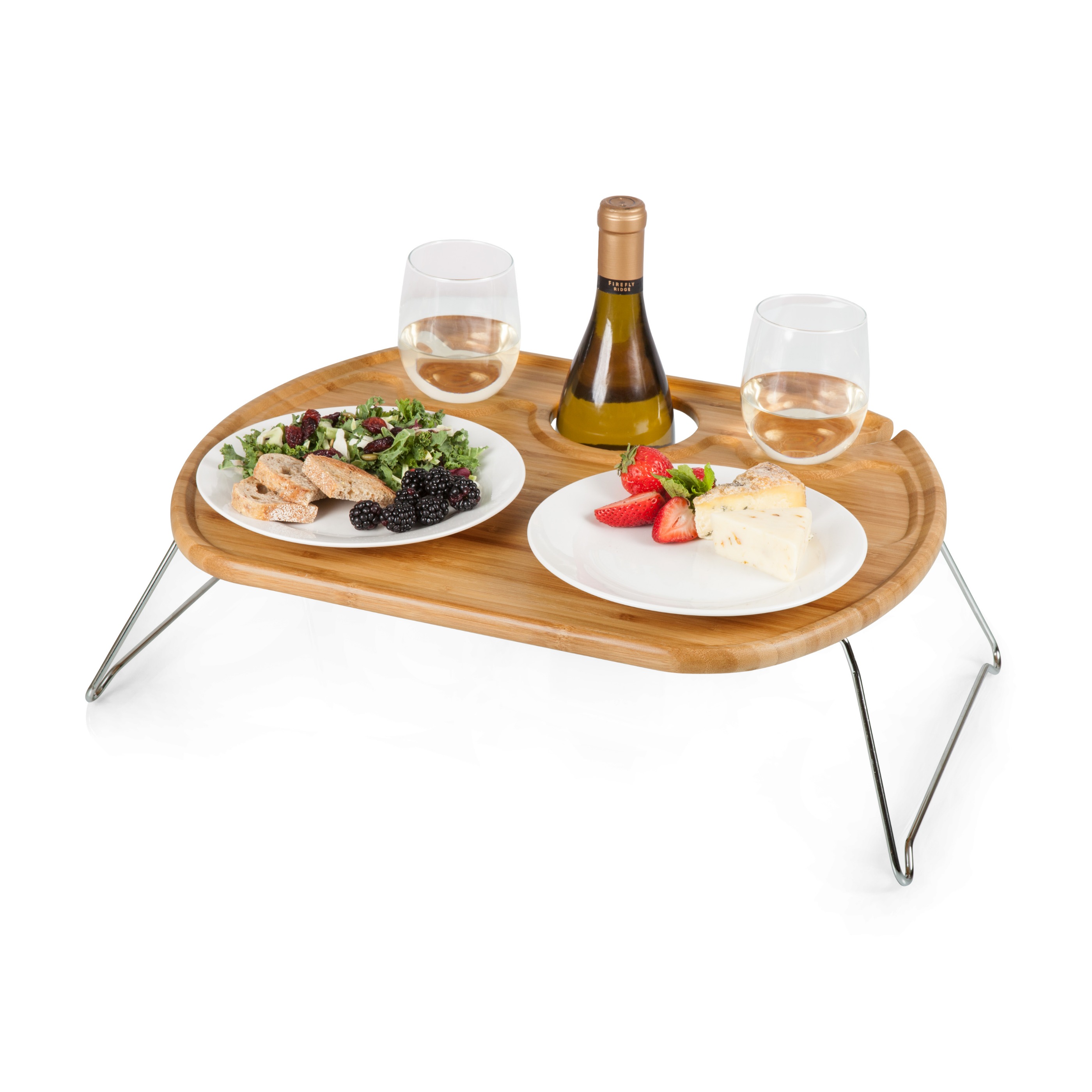 【美國Picnic Time】Mesamio 竹製折疊野餐桌